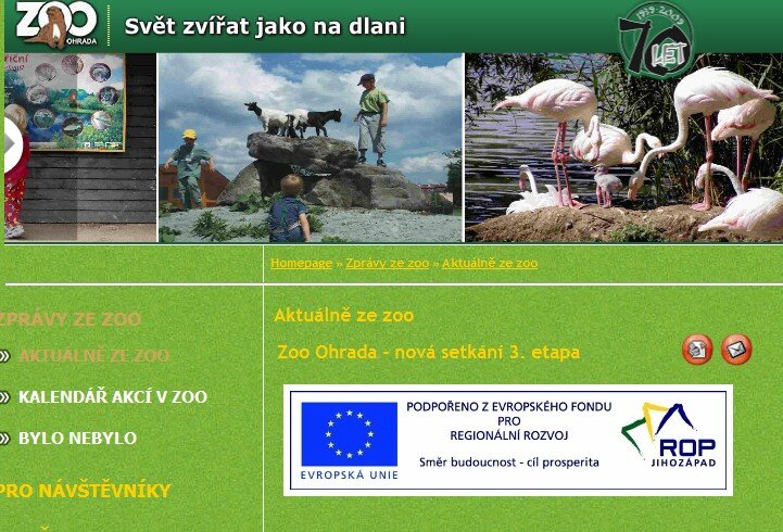 ZOO Hluboká nad vltavou